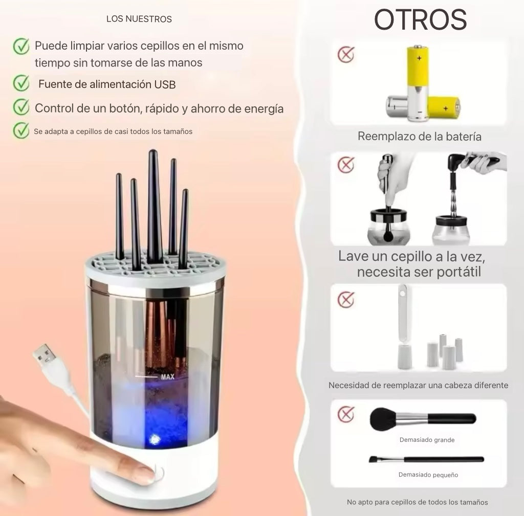 Limpiador de brochas